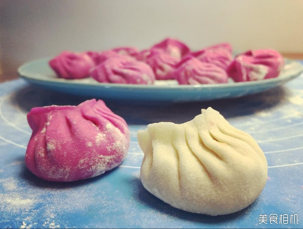 春节红红火火饺子～火龙果水饺（独家）