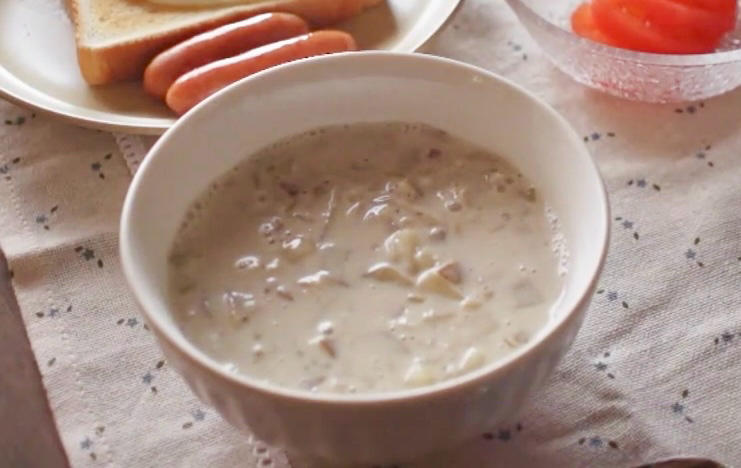 【北斋和饭】牛奶洋葱土豆汤的做法
