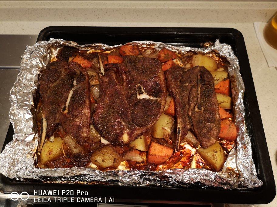 超好吃的烤羊排烤箱版