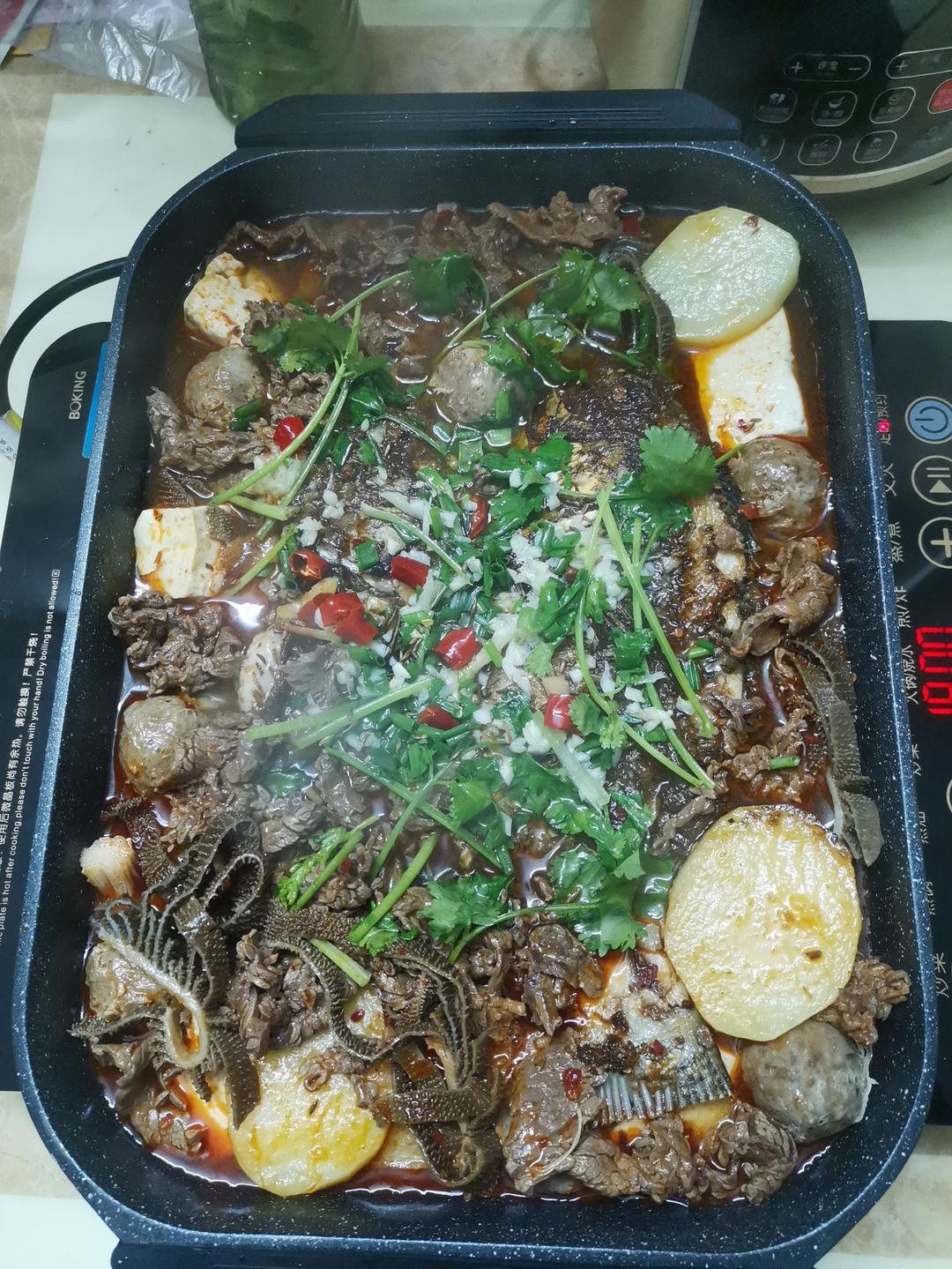 重庆烤鱼(烤箱版)爆好吃，爆简单