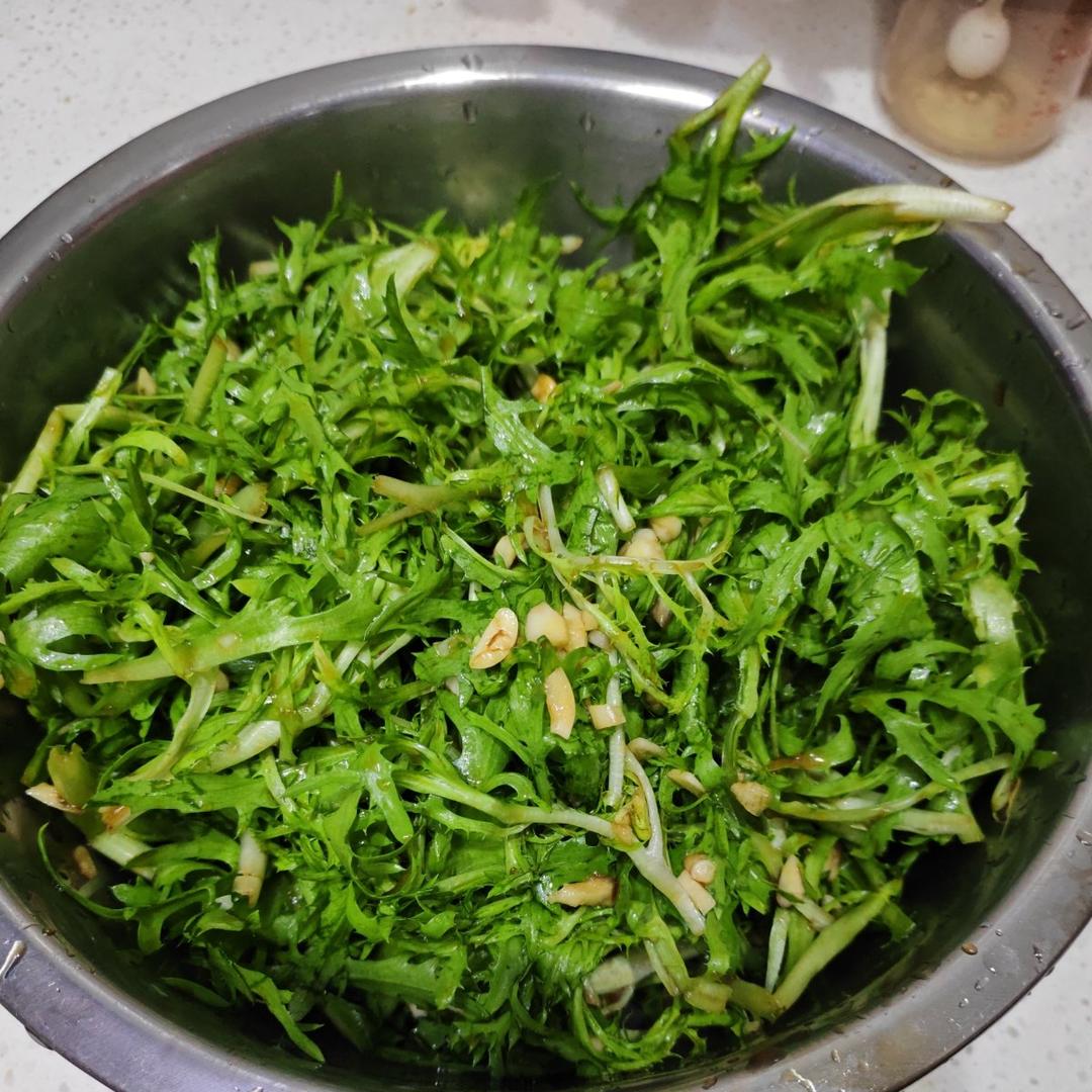 凉拌苦菊——简单爽口