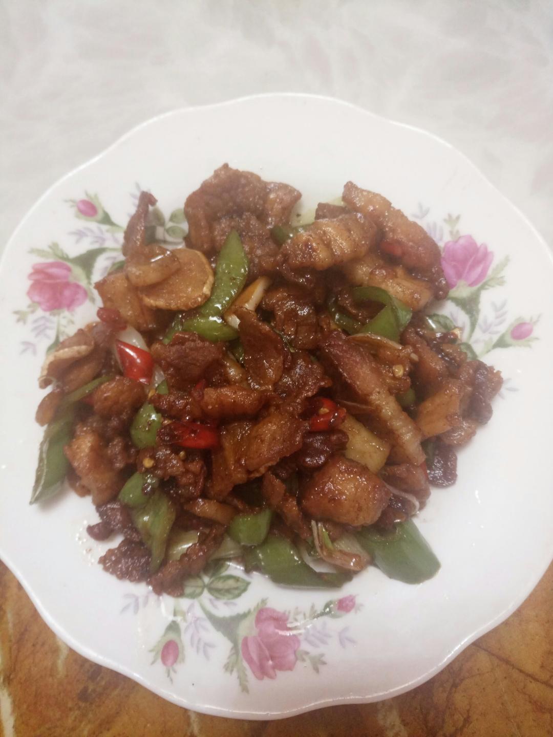 小炒五花肉