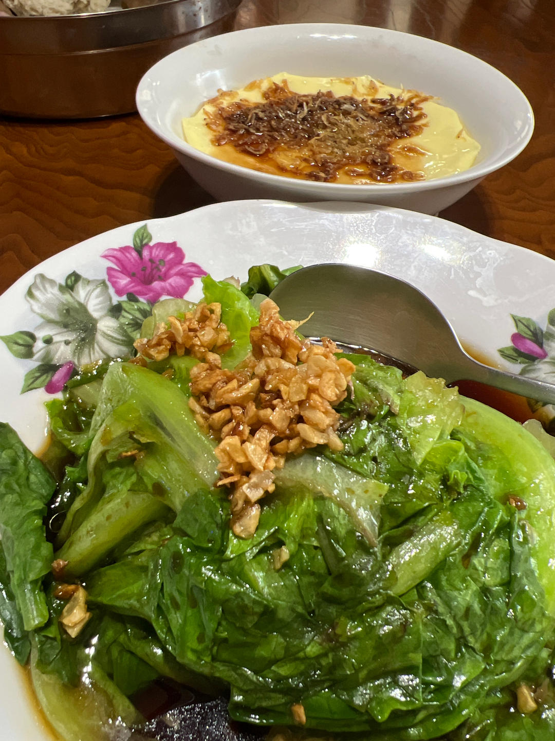 减脂金蒜烫生菜