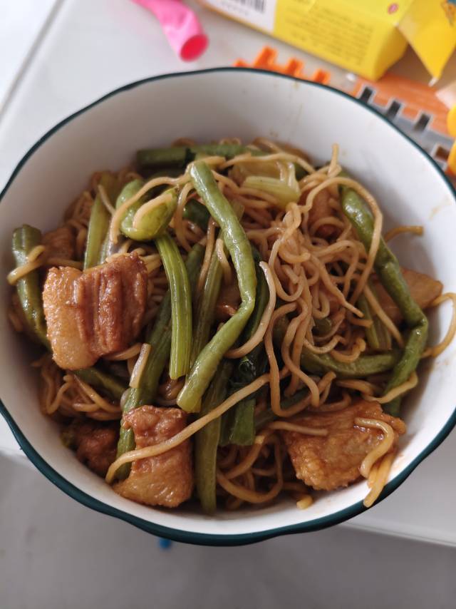 家庭版豆角焖面