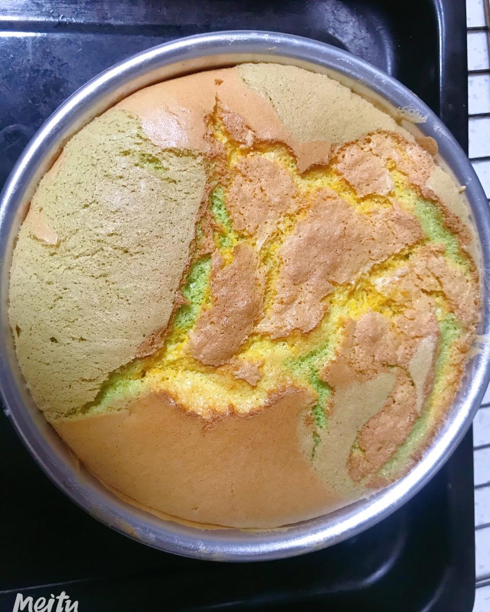 天然果蔬戚风蛋糕