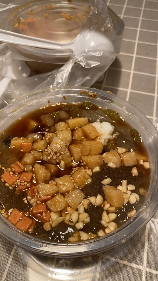 糍粑手搓冰粉（含糍粑做法）