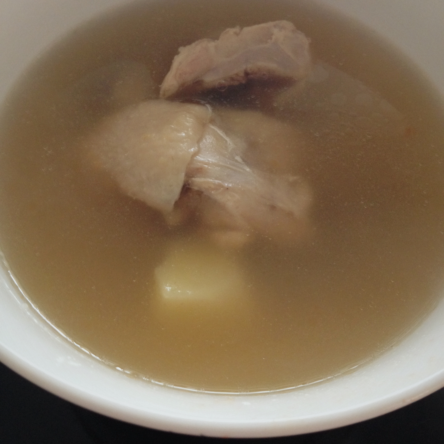 香菇炖鸡腿