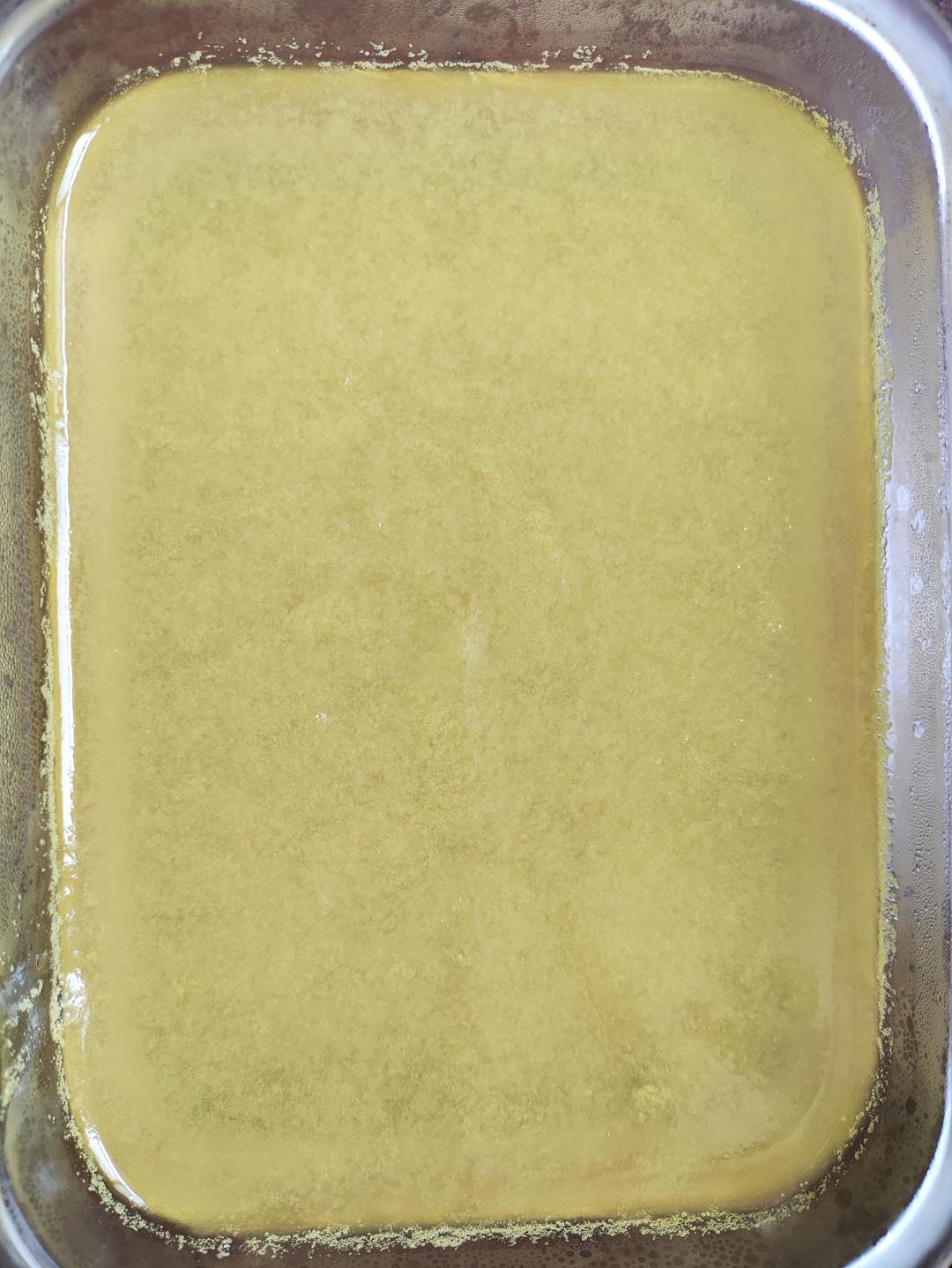 【菠萝果冻】用白凉粉轻松制