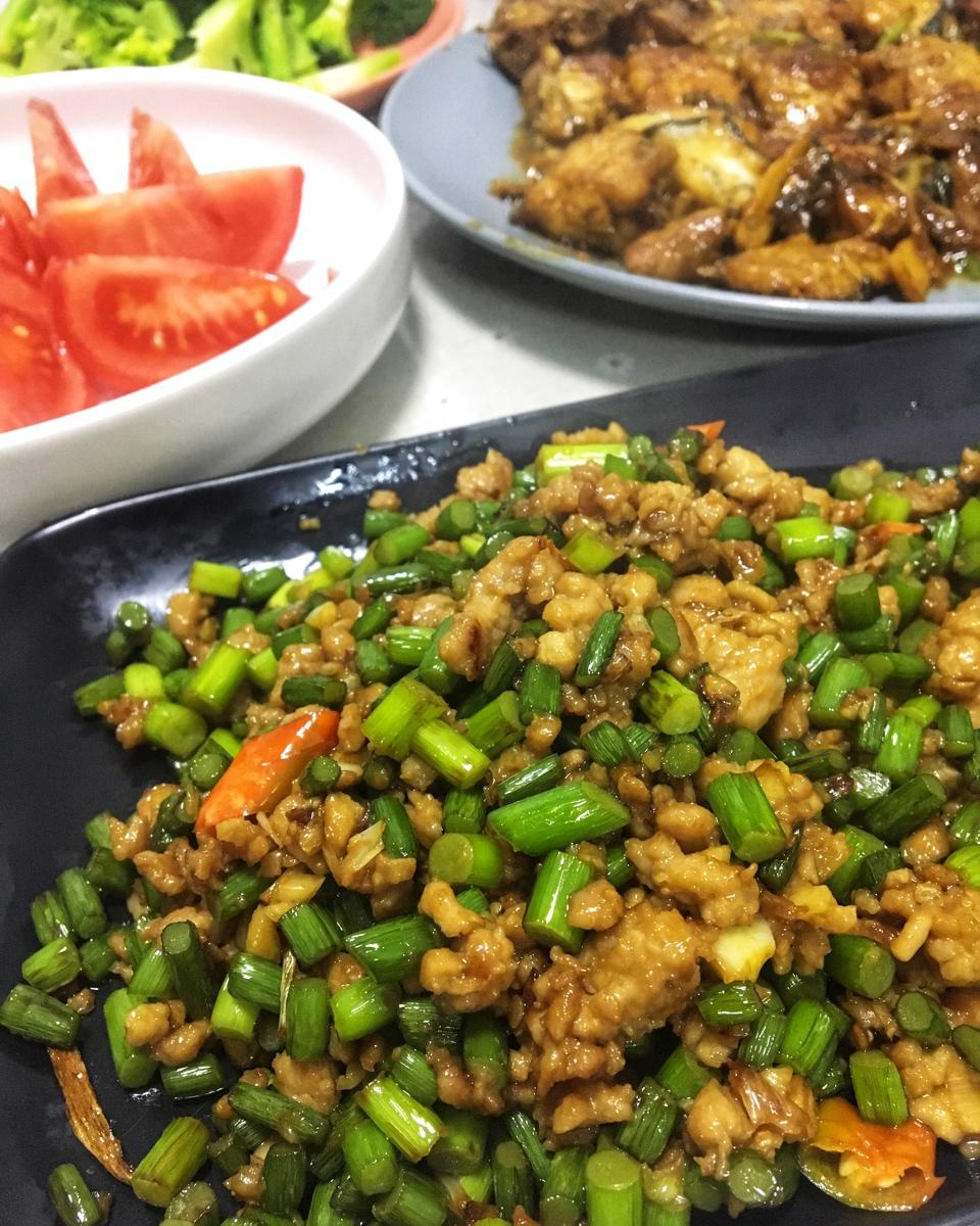 宵aman做的苍蝇头(经典台湾家常菜)