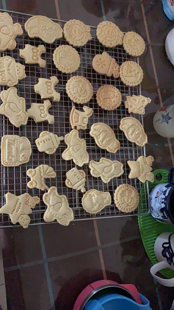 超可爱小朋友🔥mini姜饼人奶香黄油小饼干