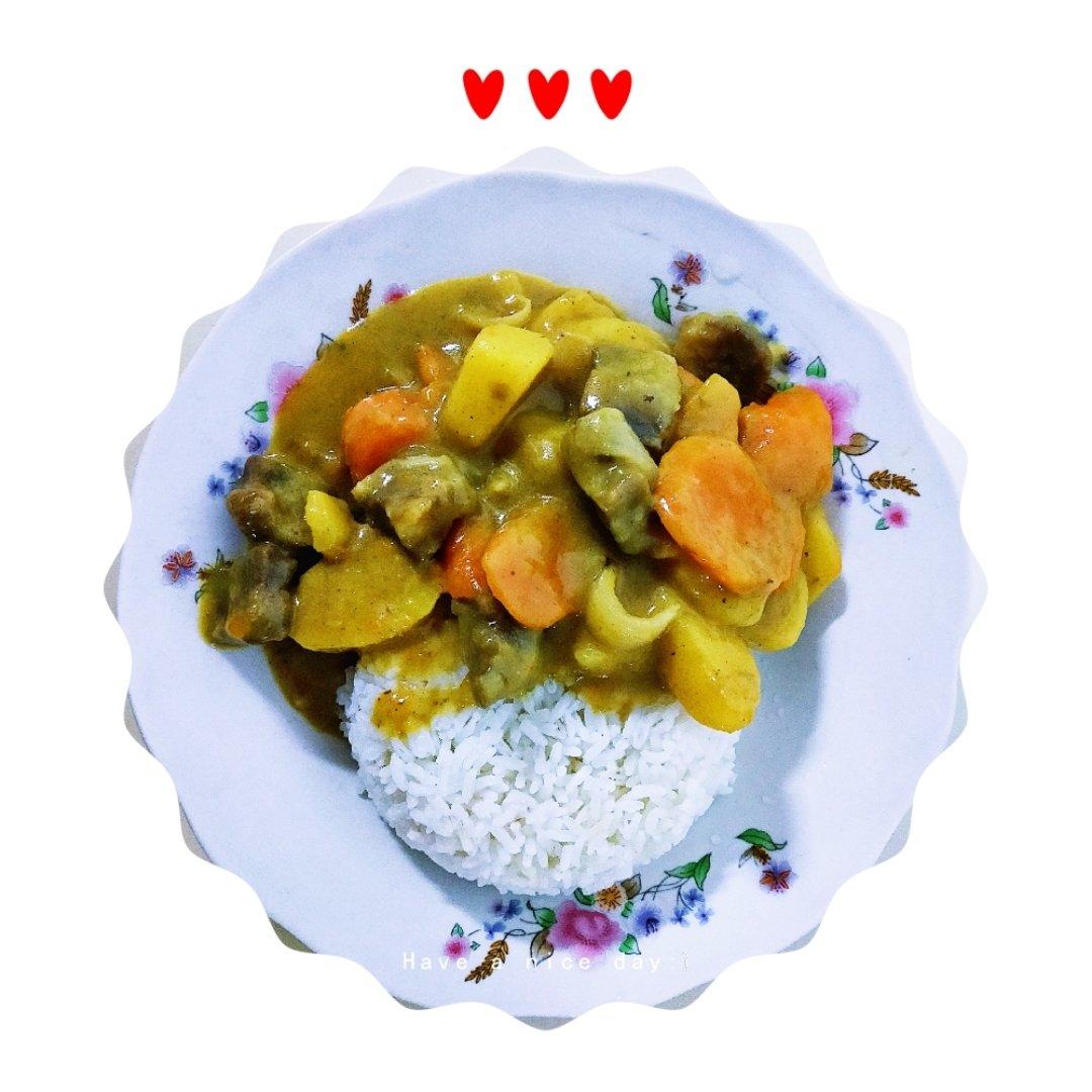 堂妈教你做咖喱牛肉饭