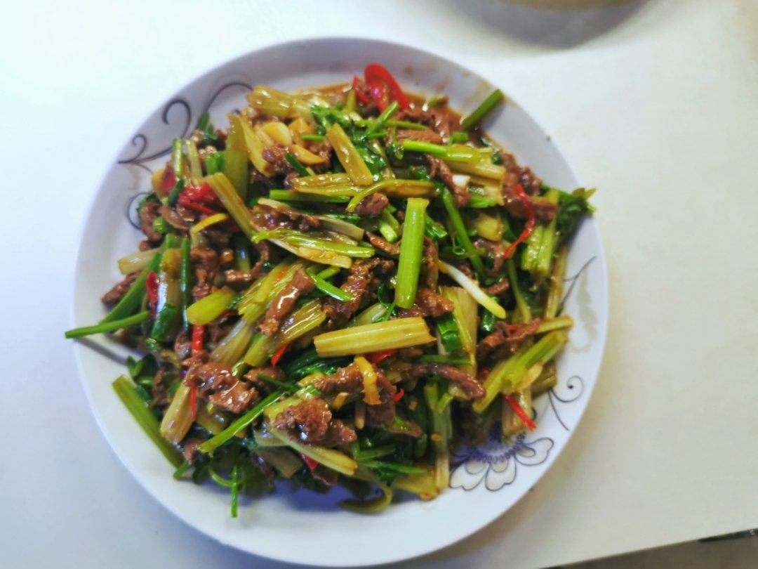 小炒黄牛肉（湘菜）