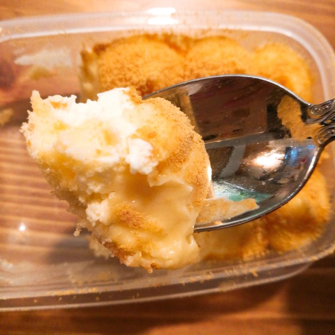 3蛋戚风3蛋酱の豆乳盒子