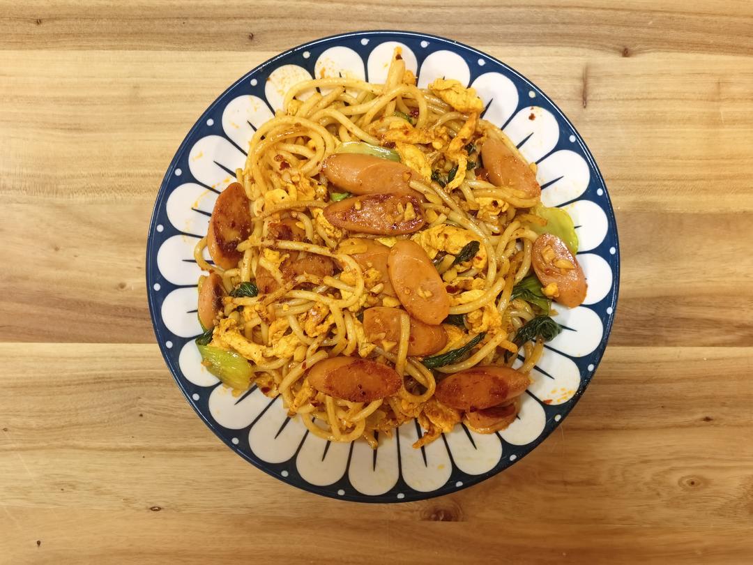 🍜最简单最好吃的家常炒面