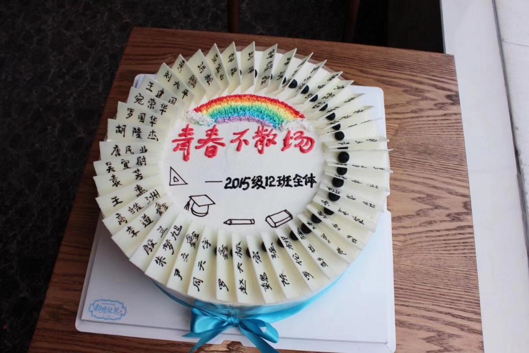 详细的裱花教程--彩虹蛋糕