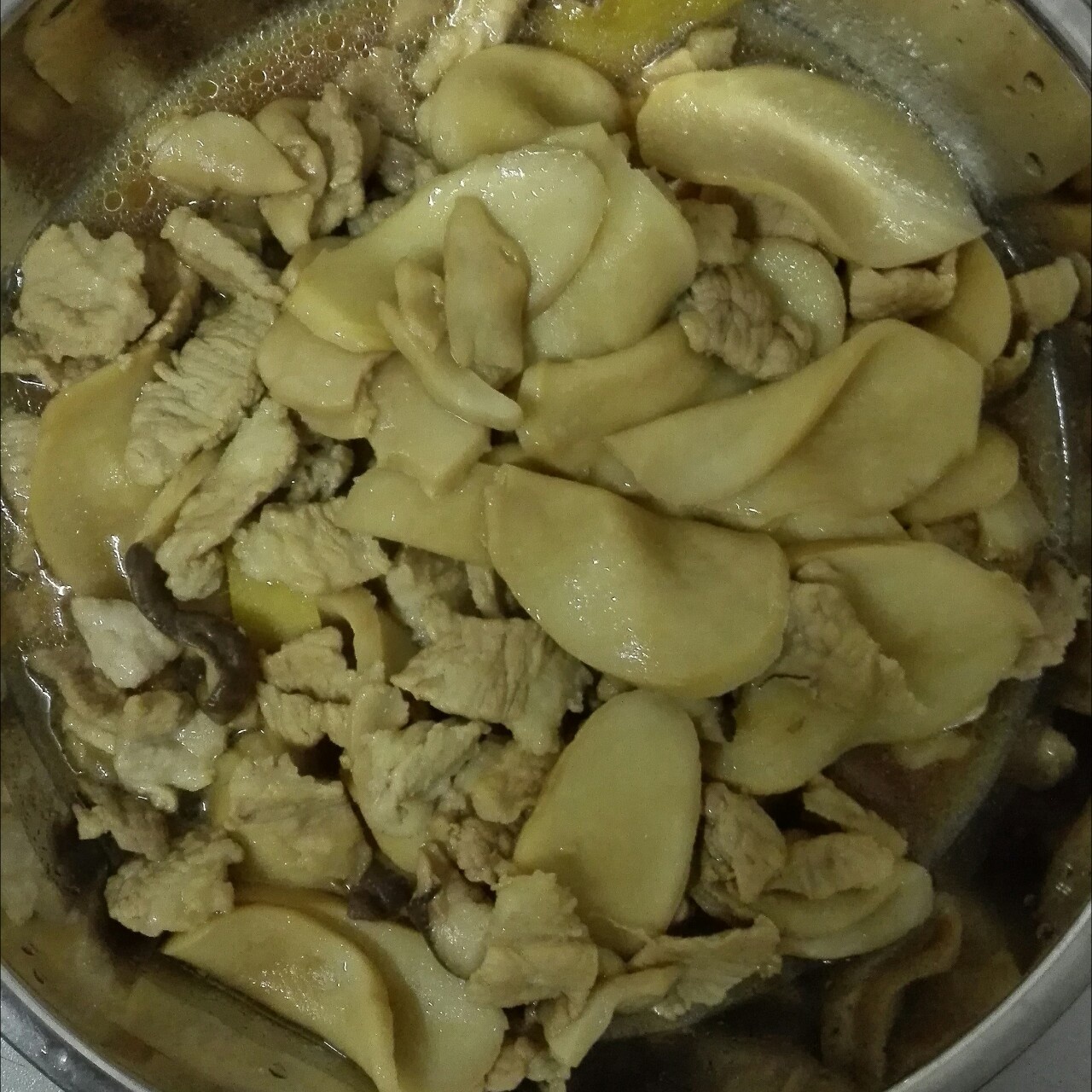 肉炒杏鲍菇