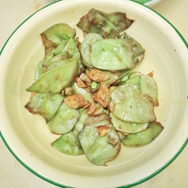 扁豆炒肉