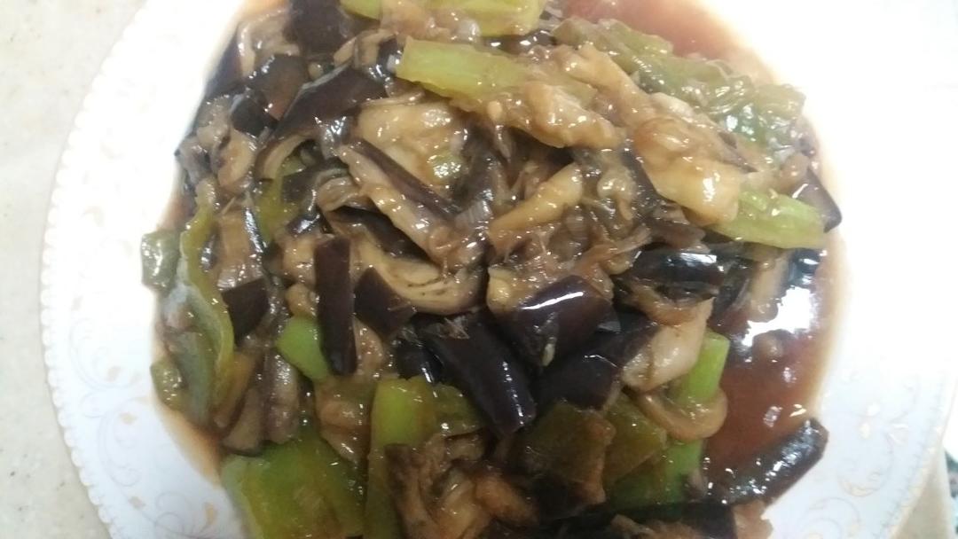 辣椒炒茄子