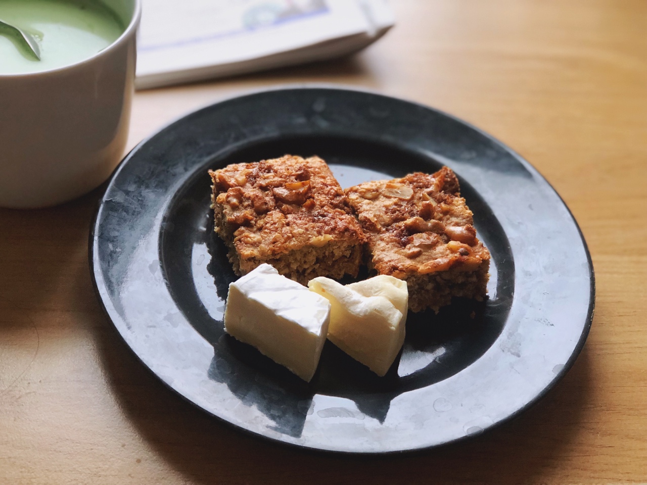 蜂蜜核桃燕麦早餐棒丨健康·烘焙