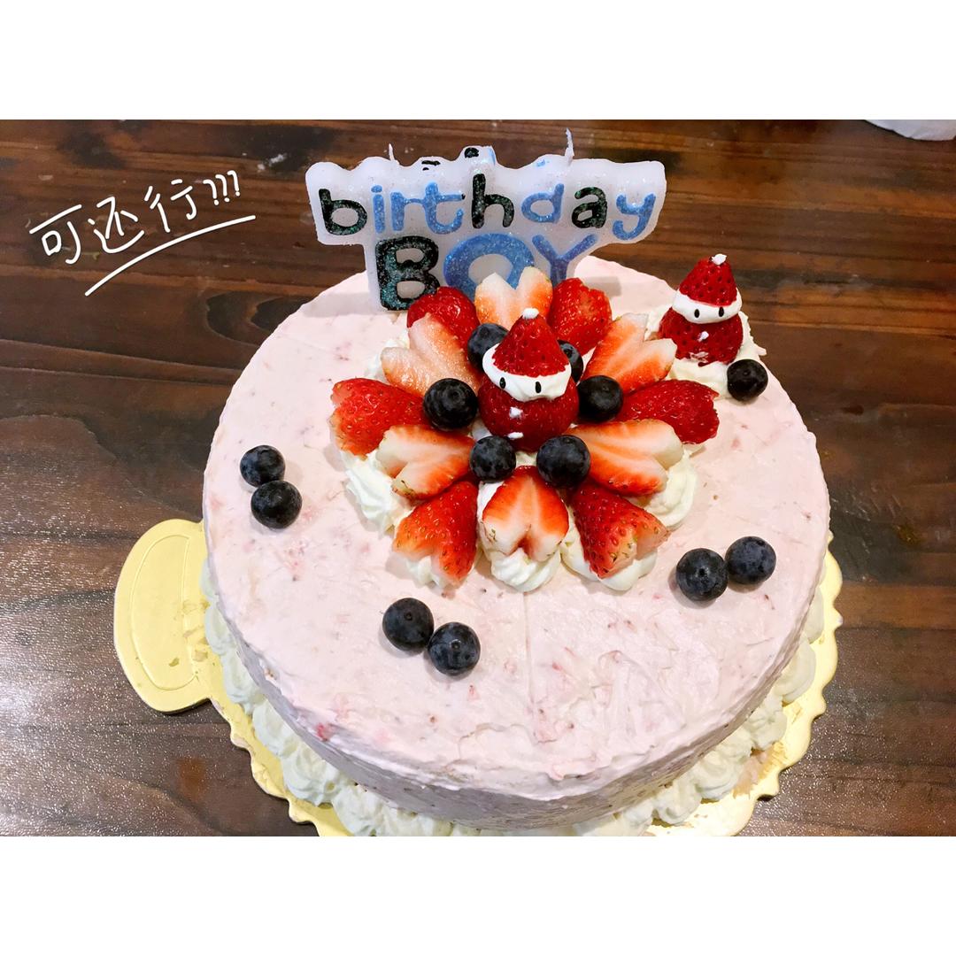 《Tinrry+》草莓奶油蛋糕（8寸配方）