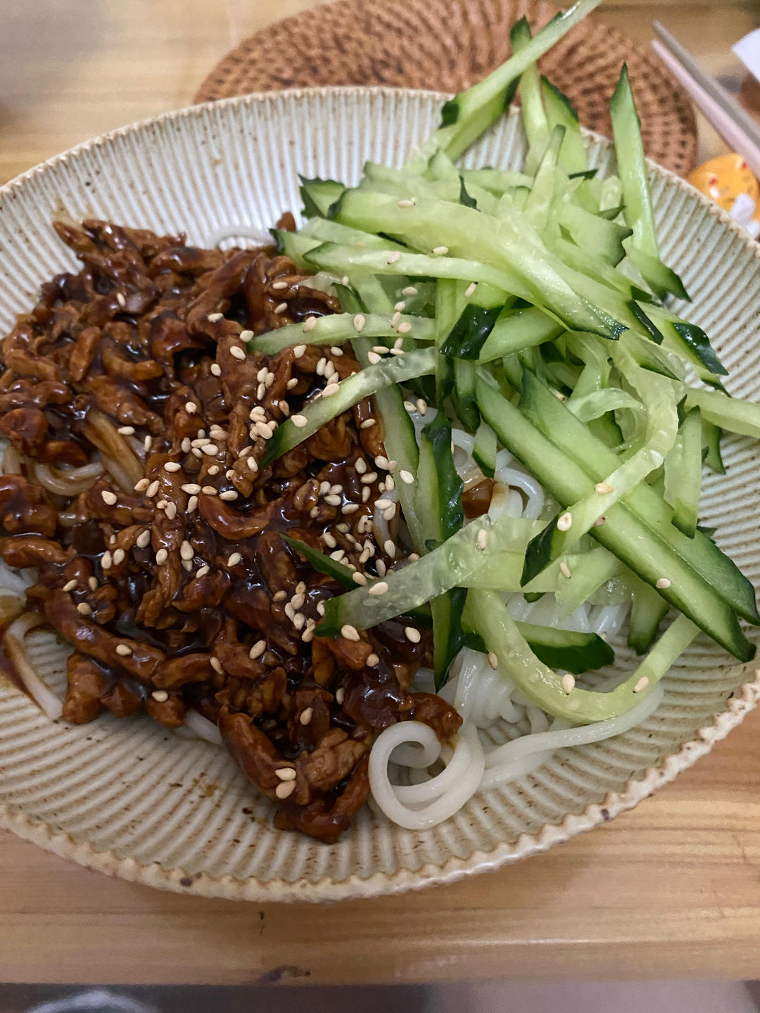 家庭版炸酱面