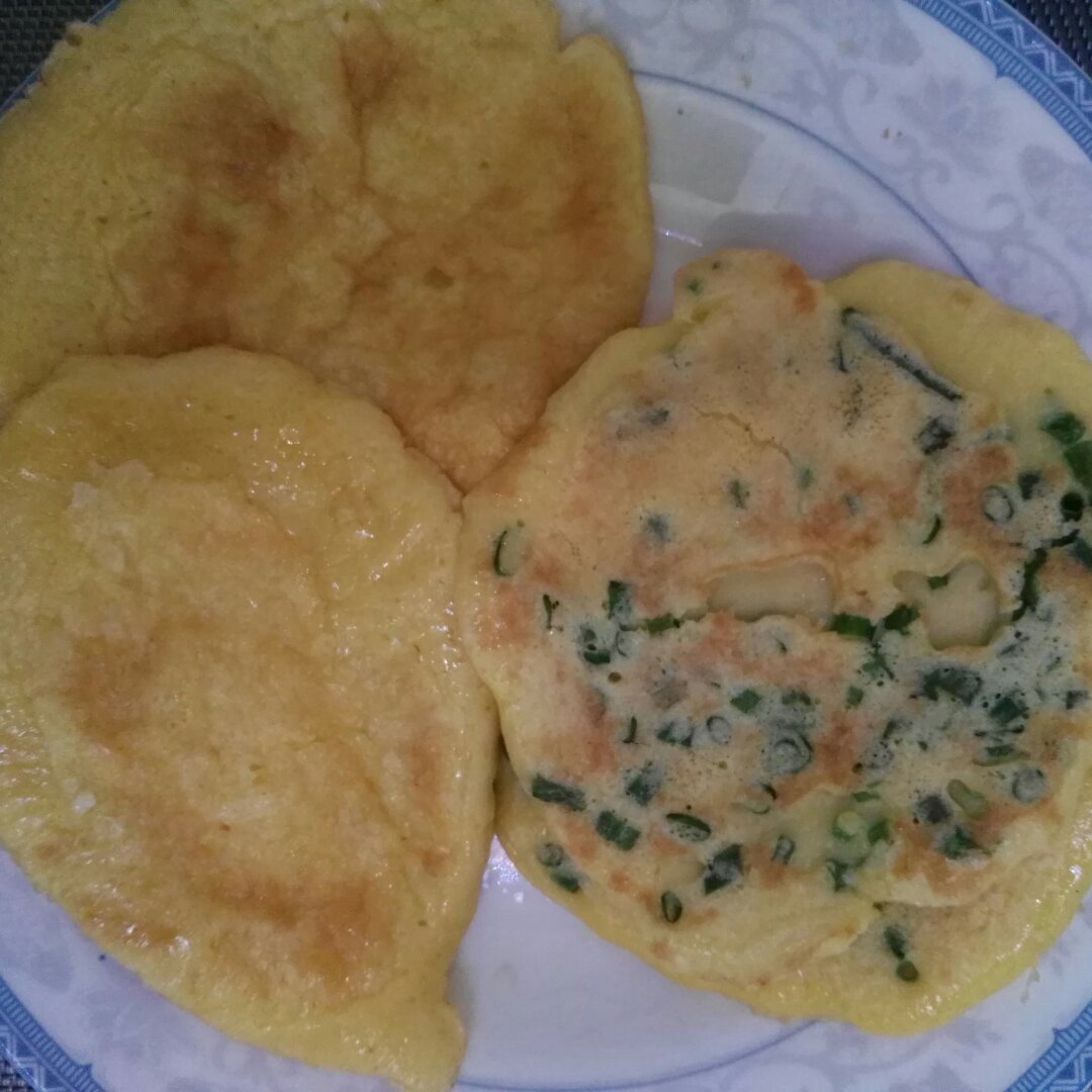 葱花鸡蛋饼