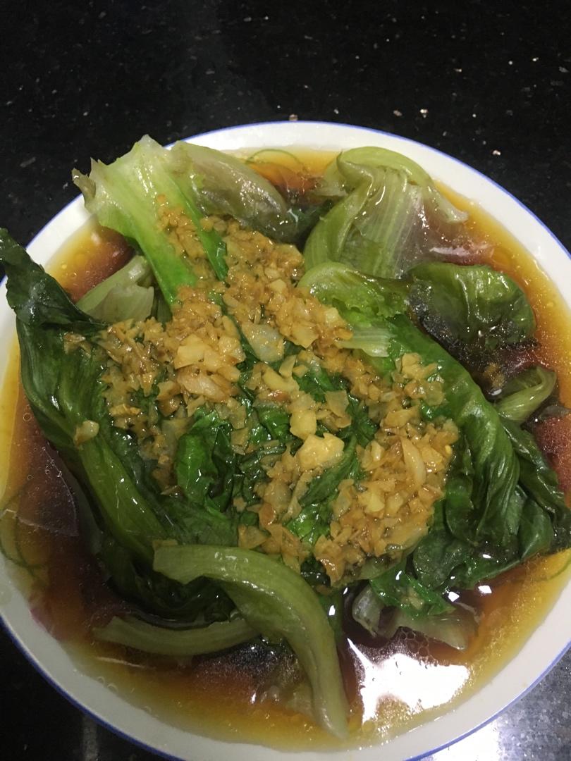 5分钟上桌的蚝油生菜