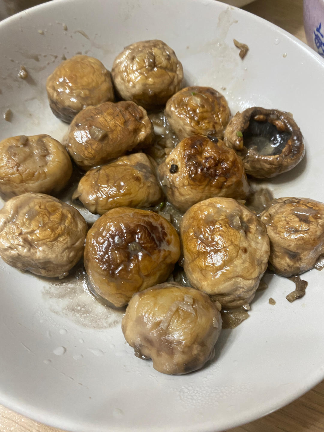 蒜香黄油口蘑