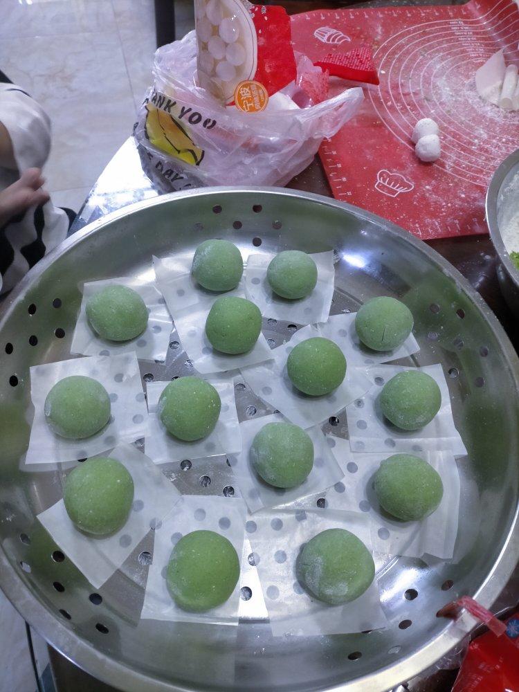软糯Q弹的艾草青团（附艾草汁制作保存方法）