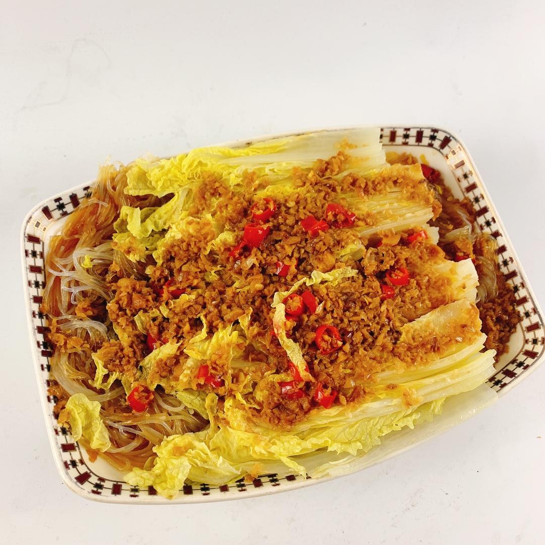 蒜蓉粉丝娃娃菜