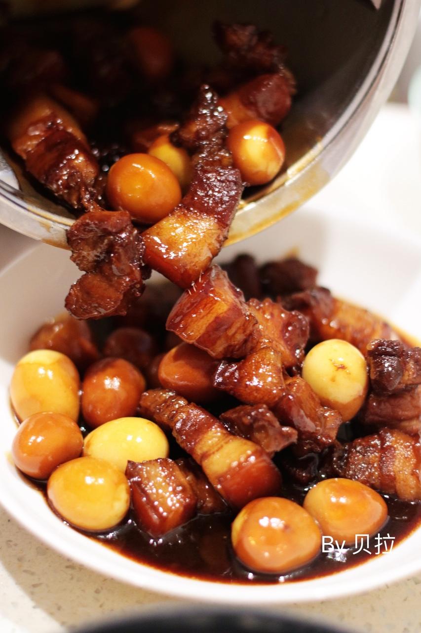 小美红烧肉卤鹌鹑蛋