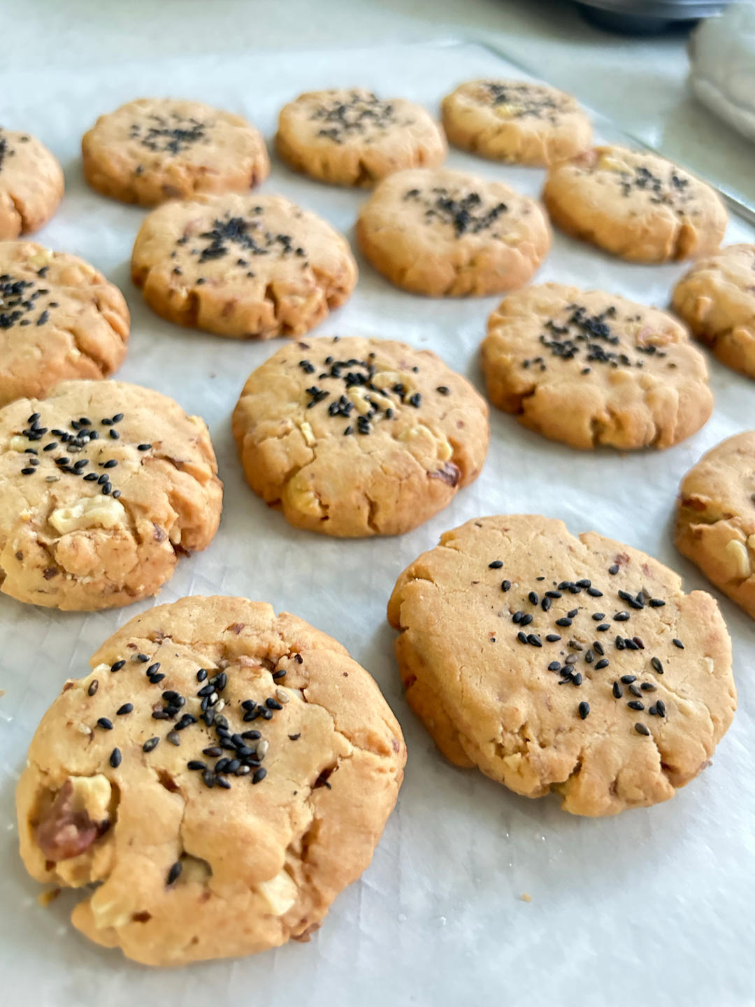 酥掉渣的核桃酥🍪零基础，超简单