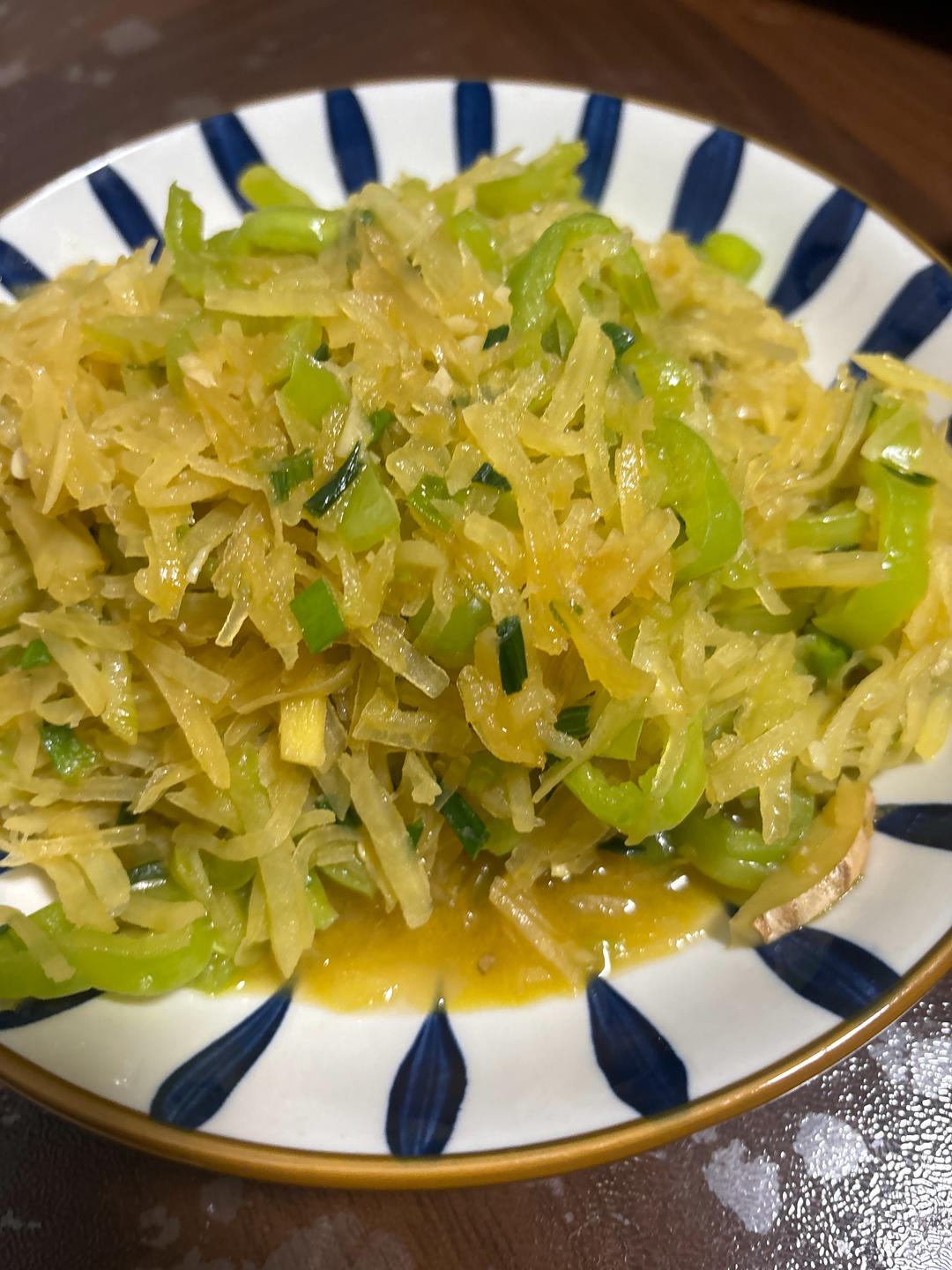 青椒土豆丝