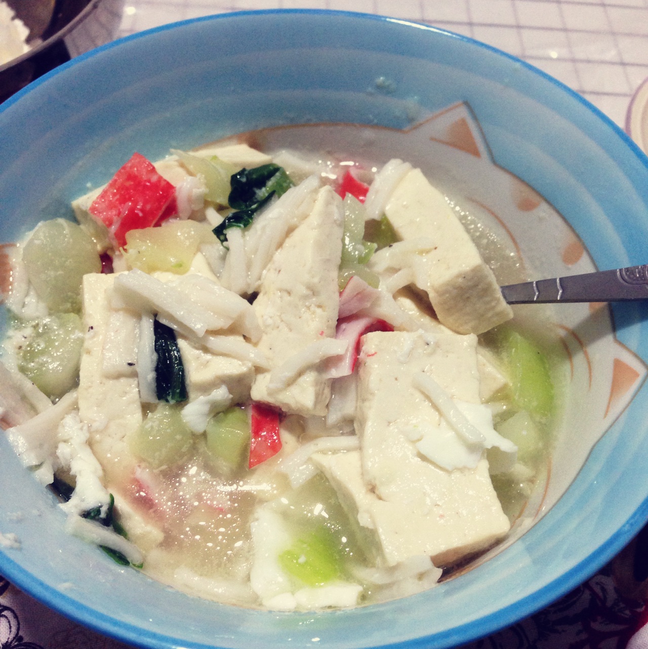 蟹肉豆腐羹