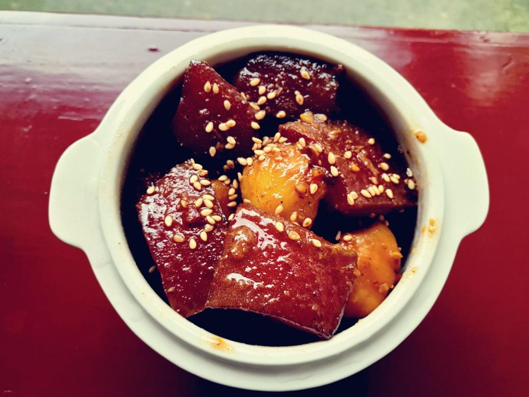 板栗烧肉