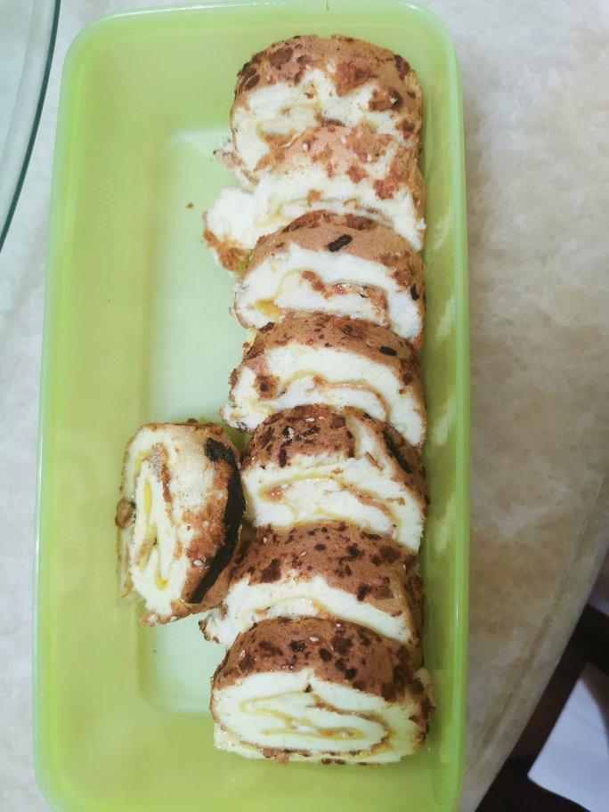 卷不裂的肉松蛋糕卷