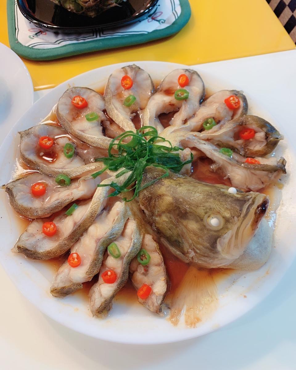 年夜饭的颜值担当<孔雀开屏鱼>