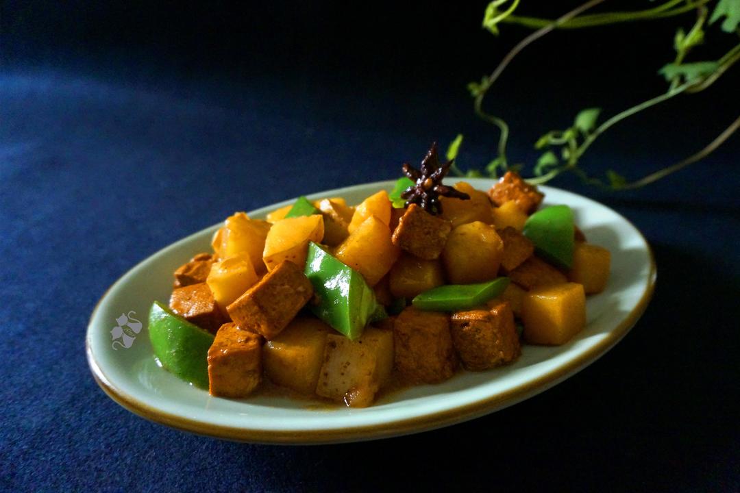 土豆烧豆腐