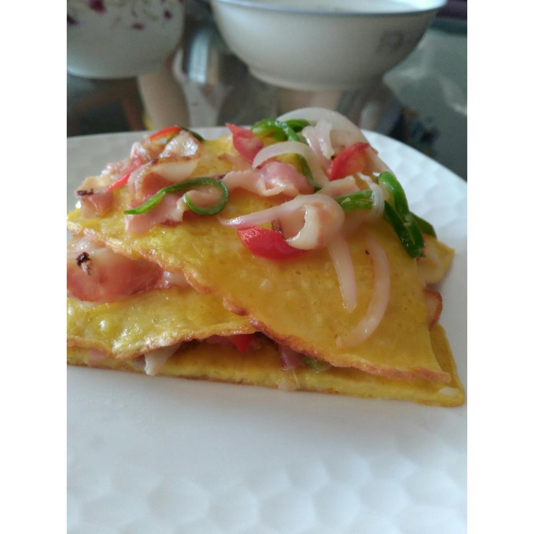 披萨蛋（快速早餐）