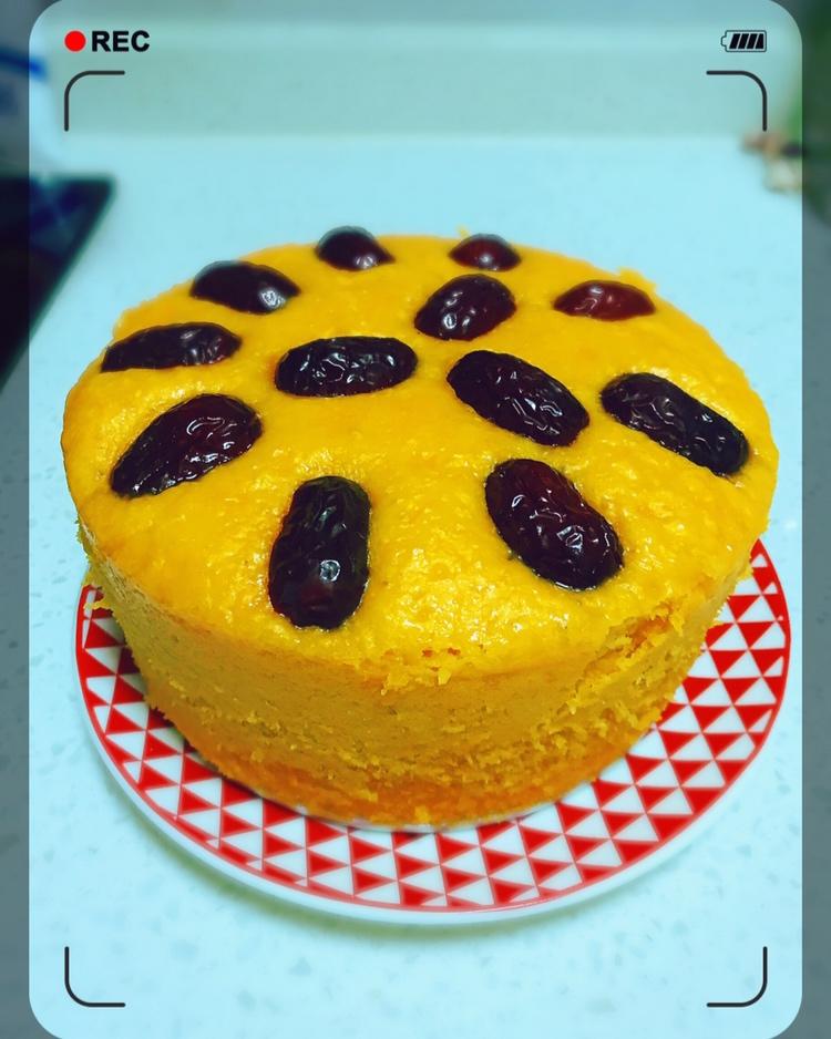 南瓜发糕 Steamed Pumpkin Cake