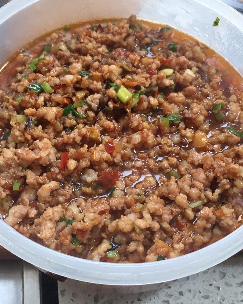辣肉面浇头