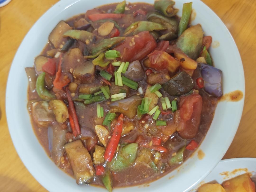 【国民下饭菜】番茄烧茄子🍆，酱汁浓郁，家常做法巨好吃！