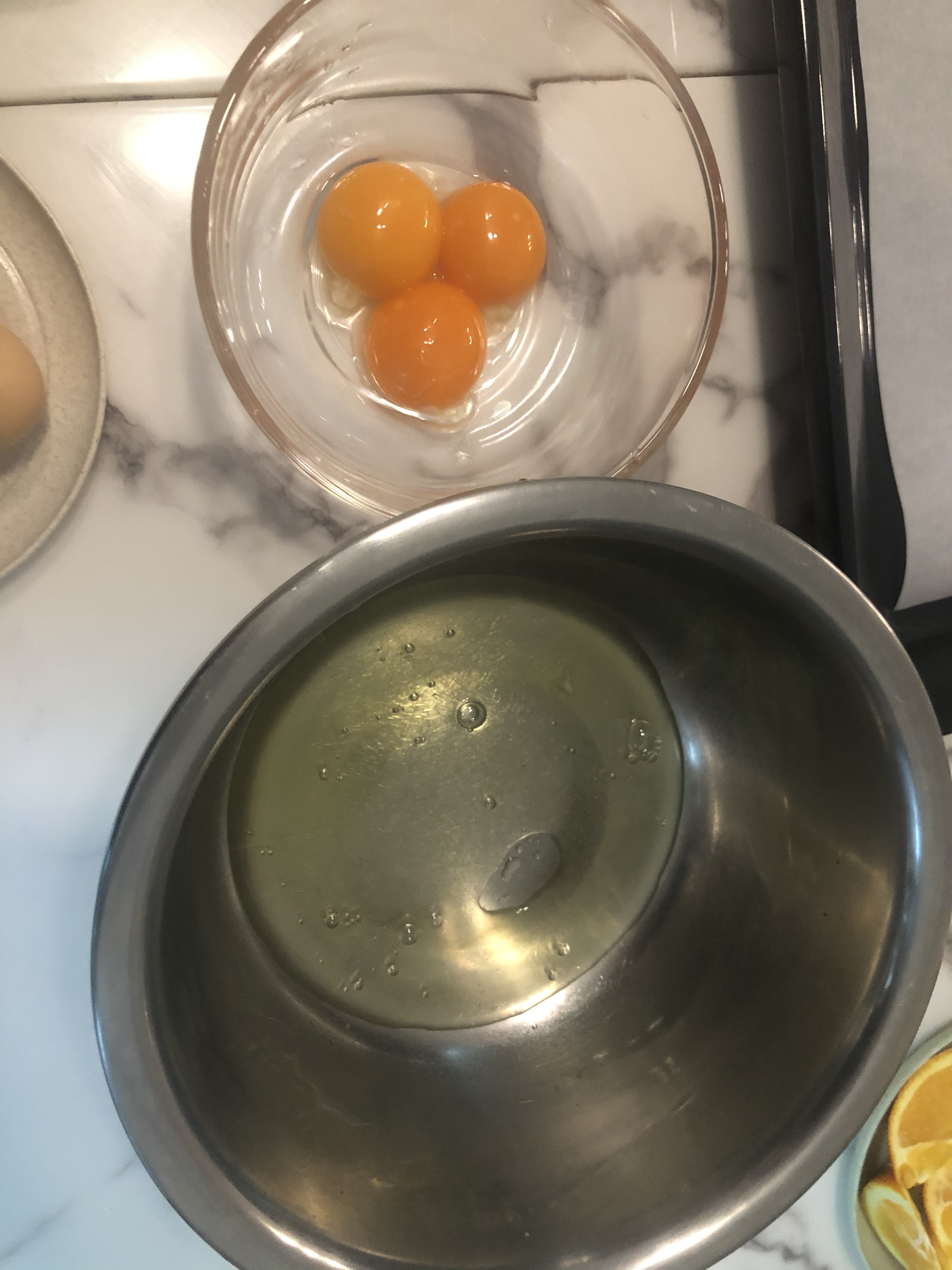 只有鸡蛋和奶粉的全蛋溶豆的做法 步骤2