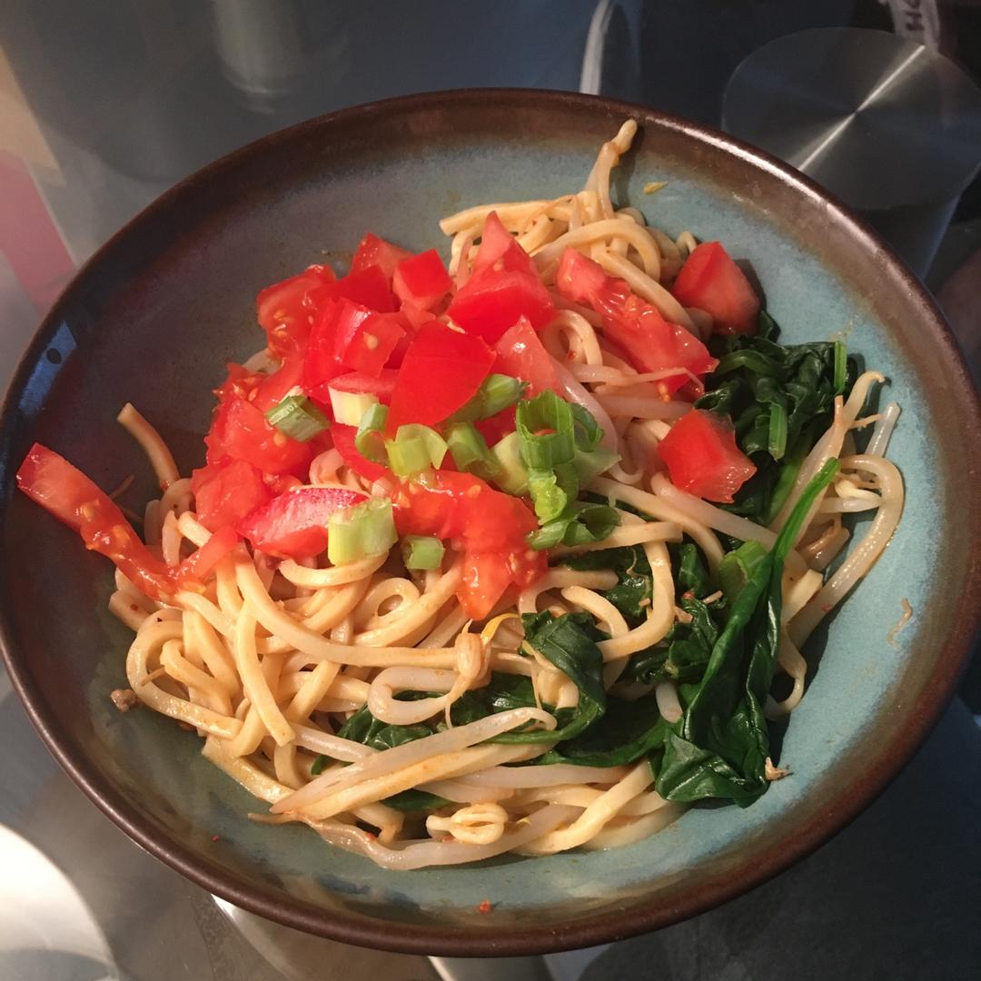 一夫食堂半半拌面