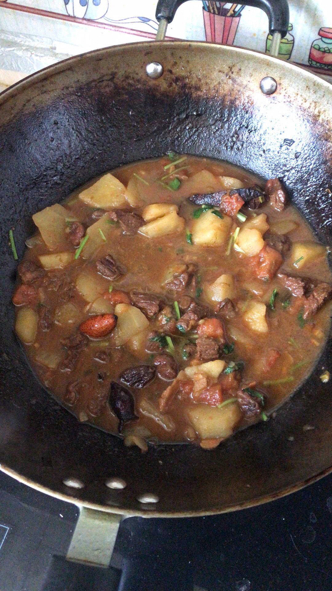 土豆番茄烧牛肉