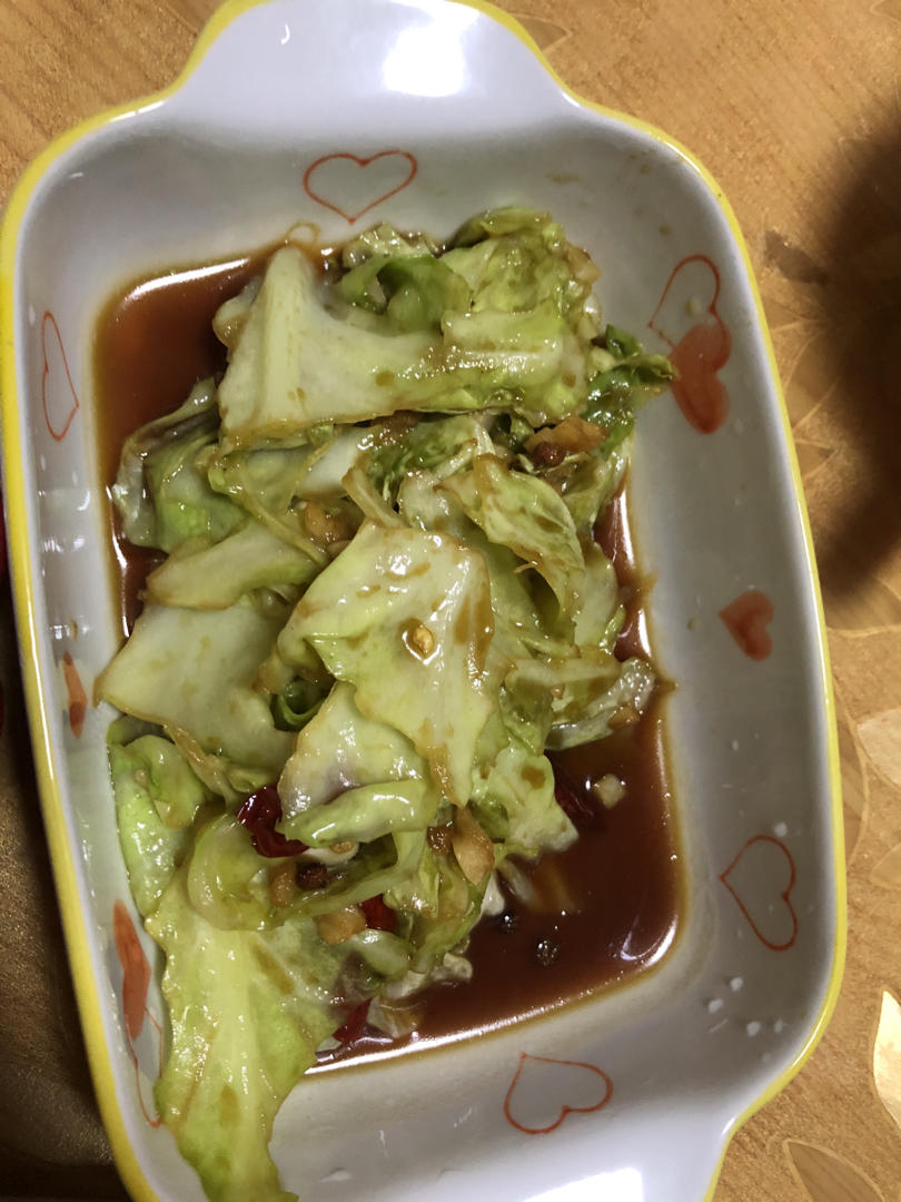 酸爽开胃的手撕包菜