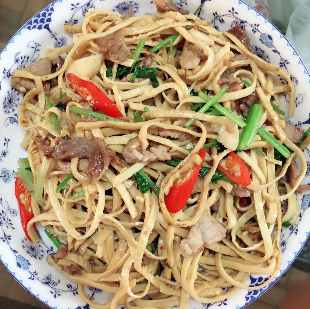 肉沫豆角下饭菜