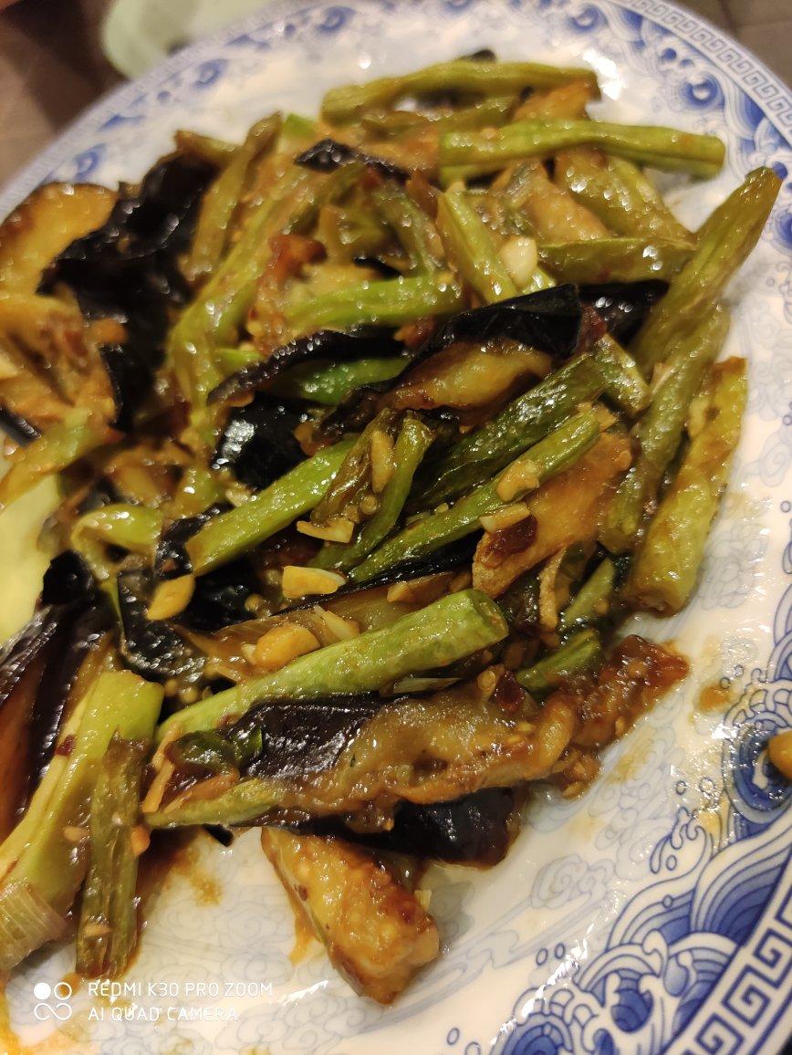 豆角烧茄子