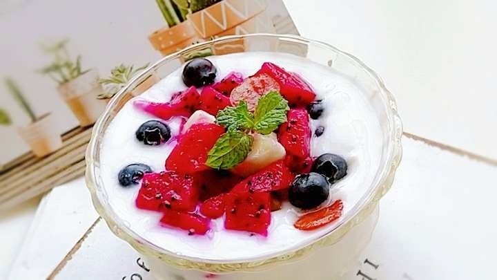 酸奶水果沙拉的做法