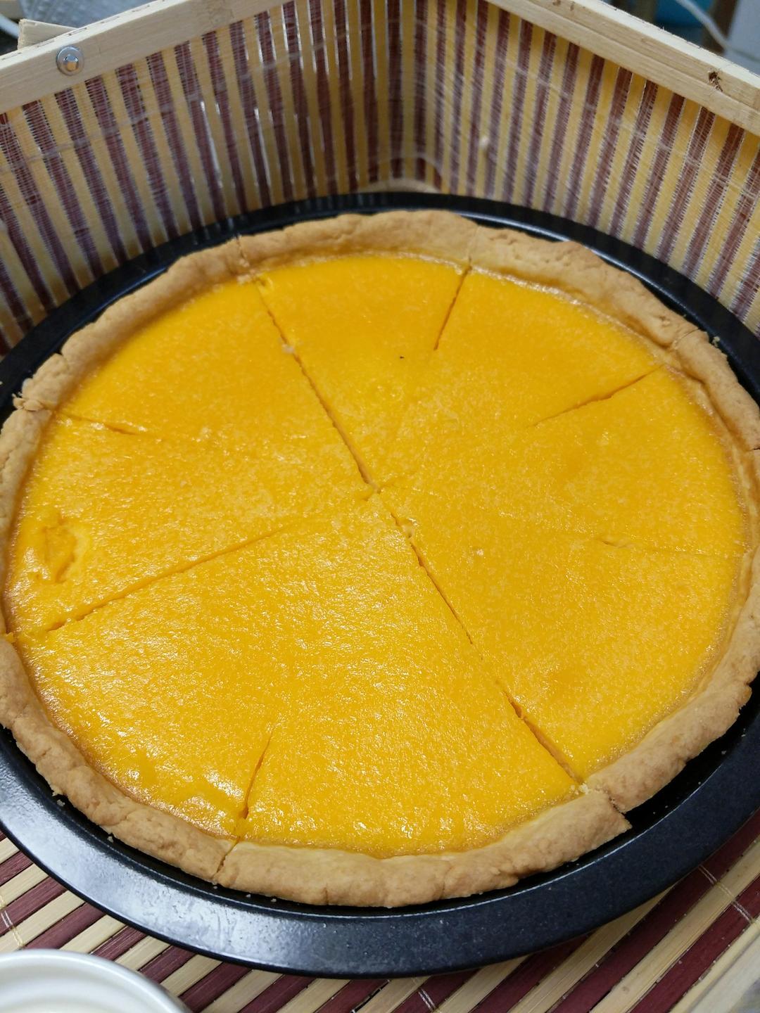 秋季时令小甜品——奶香南瓜派